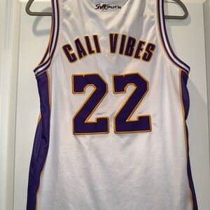 Cali Vibes Basketball Jersey #22